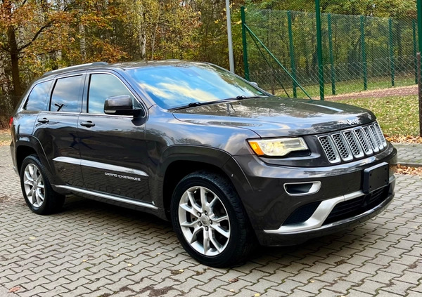 Jeep Grand Cherokee cena 110000 przebieg: 100000, rok produkcji 2015 z Czarna Białostocka małe 172